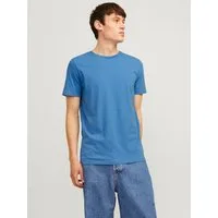 Jack & Jones Rundhalsshirt JJEORGANIC MELANGE TEE SS O-NECK NOOS Baumwollmischung, regular fit