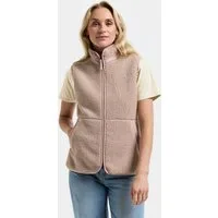 Didriksons Fleeceweste Damen Pile Teddy SIV mit Taschen