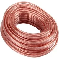 McGrey Lautsprecherkabel 2-adrig mit Polaritätskennzeichnung Audio-Kabel, Rohkabel, (1000 cm), ideal für Heimkino-, Sourroundanlagen und Hi-Fi