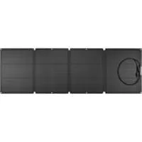 110W Tragbares Solarpanel schwarz