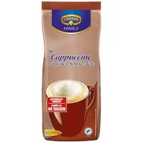 Krüger Kaffee, Krüger Cappuccino Pulver mit Kakaonote Packung automatengeeignet 1000g