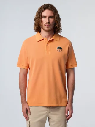 North Sails Polohemd Mit pigmentgefärbtem Finish