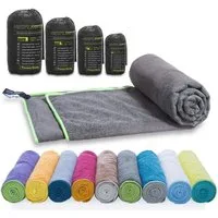 LightDry Reisehandtuch LightDry Reisehandtuch – Leichtes Mikrofaser-Sport und Strandhandtuch, Sport, Strand & Badehandtuch