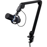 Trust Mikrofon GXT 255+ Onyx USB Streaming Mikrofon mit Arm für PC Podcast