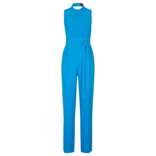 Hugo - "Kisuse" Jumpsuit für Damen, Polyester-Gemisch (Blau)