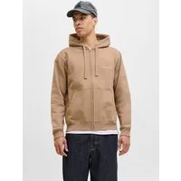 Jack & Jones Kapuzensweatshirt JORNORREBRO EMB SWEAT ZIP HOOD NOOS mit Stickerei