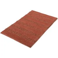Kleine Wolke Badematte Monrovia, Badvorleger, Badezimmer Teppich, Höhe 23 mm, rutschhemmend beschichtet, fußbodenheizungsgeeignet, Kunstfaser, rechteckig, Badteppich, Uni Farben, gestreift, aus Mikrofaser, waschbar