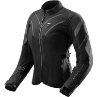 Rebelhorn Motorradjacke Hiflow 5 wasserdichte Damen Motorrad Textiljacke Rückenprotektor enthalten,Verbindungsreißverschluss,Ellenbogenpro