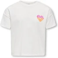 KIDS ONLY T-Shirt KOGANNA LIFE SS GIRLHEART TEE FR JRS mit kleinem Brustmotiv