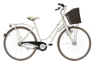 Citybike  - Arcona 1949 7G wave cream mit Korb   - 55 cm