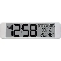 technoline Funkwanduhr WS 8120 (mit Temperatur- und Luftfeuchteanzeige)