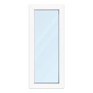 Fenster 50x120 cm, Kunststoff Profil aluplast IDEAL® 4000, Weiß, 500x1200 mm, einteilig festverglast, 2-fach Verglasung, individuell konfigurieren