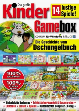 Kinder Gamebox - Dschungelbuch