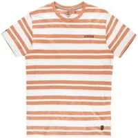 Leitfeuer T-Shirt 11063 Herren Sommershirt mit Allover-Streifen - Kurzarm-Shirt mit Rundhals