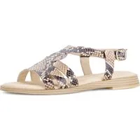 Gabor Riemchensandale Blockabsatz, Sandalette, Sommerschuh mit verstellbarer Schnalle