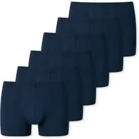 Schiesser Boxershorts Organic Cotton schlichtes Design, im 6er Pack