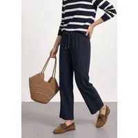 STREET ONE Stoffhose Sommerhose mit Turn-Up-Detail