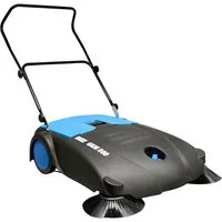 Güde Handkehrmaschine GKM 800, 80 cm Arbeitsbreite, klappbarer Fahrbügel