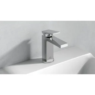 Ideal Standard Extra Waschtischarmatur BD501AA 64x165x165 mm, ohne Ablaufgarnitur, Ausladung 111mm, verchromt