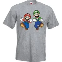 Youth Designz Print-Shirt Mario & Luigi Herren T-Shirt mit modischem Frontprint