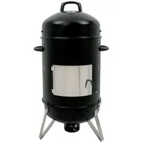 BBQ-Toro Smoker Räuchertonne Hickory Ø 46 cm, Räucherofen Holz, Smokertonne