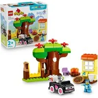 LEGO® Pizza-Schwestern mit Muffin und Bluey (10469), LEGO DUPLO Bluey Konstruktionsspielsteine, (44 St), Made in Europe