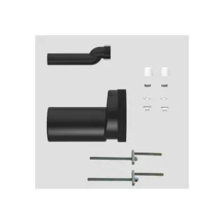 Sanit WC-Etagen-Anschlussgarnitur 5892500000 DN 90, etagiert um 25 mm