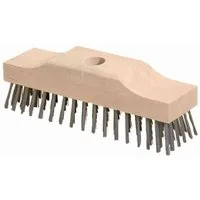 Nölle Reinigungsbürste Stahldrahtschrubber 22cm Drahtschrubber Schrubber Wischer Besen Kehren