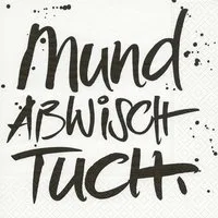 Duni Papierserviette Duni Servietten Mundabwischtuch 33 x 33 cm - 20er