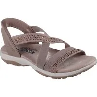 Skechers REGGAE SLIM-SUMMER SPARKLE Sandale, Sandalette, Schlupfschuh mit Slip-ins Funktion