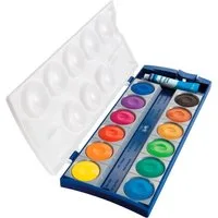 Pelikan Farbkasten Deckfarbkasten K12, 12 Farben