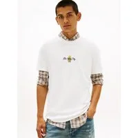 Tommy Jeans T-Shirt TJM REGULAR SIGN BLOCK Regular fit mit Rundhalsausschnitt