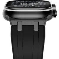S&T Design Smartwatch-Armband Silikon Armband Sport für Apple Watch, Weich Wasserdicht Silikon Sport Ersatzarmband iWatch