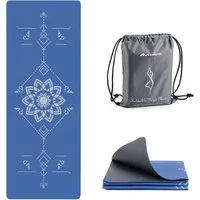 Elegear Sportmatte Faltbare Yogamatte & Fitnessmatte – 6mm PVC Trainingsmatte, rutschfest, faltbare Yogamatte, platzsparend, für Workout, Yoga & Pilates