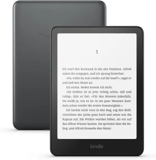 Amazon Kindle Paperwhite (12. Gen 2024) 32GB [7'' WiFi only ohne Werbung] schwarz metallic