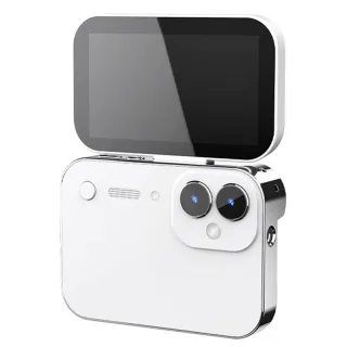 DC28S 12MP Flip Touch Screen Digital Camera 4K HD Video 180° Flip Selfie Screen 120° Wide Angle 16X Zoom 3600mAh Battery