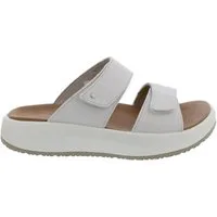 Joya Joya Vienna II White Pantolette, Full Grain Leather, Senso-Sohle, Kate Pantolette
