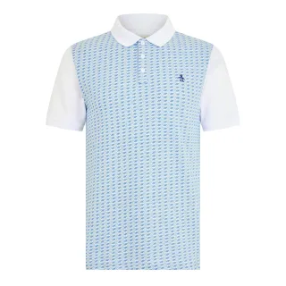 Original Penguin - Poloshirt für Herren, bestickt, Regulär (Weiß)