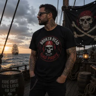 Broken Head Road Pirater t-shirt