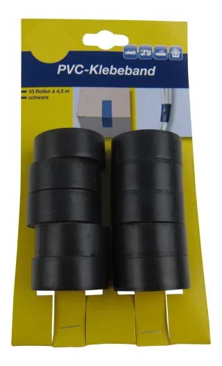 0,11€/m 10x Isolierband Isoband Klebeband Elektriker Band Schwarz Rolle KFZ Home