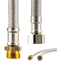 tecuro Flexschlauch DN 8 Verbindungsschlauch IG x AG - für Sanitärinstallation KTW-A-DVGW