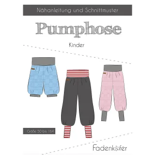 Fadenkäfer Schnitt "Pumphose" für Kinder