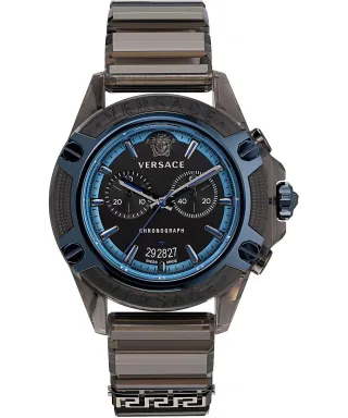 Versace Icon Active Schwarz Unisex Armbanduhr VEZ700622