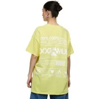 Worldclassca T-Shirt Worldclassca Oversized Print DOG MUM T-Shirt lang Sommer Oberteil PRINT - DOG MUM 100% LOVE WALKING