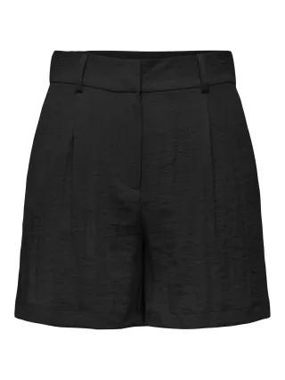 ONLY - ONLITA HW LINEN LOOK SHORTS TLR Black - Gr. - 34
