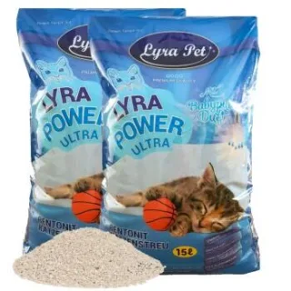 Lyra Pet Lyra Power ULTRA excellent Katzenstreu Bentonit 30 l