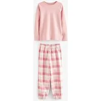 Next Pyjama Pyjama mit Webkaros (2 tlg)