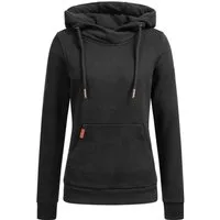 Alessandro Salvarini Hoodie Alessandro Salvarini Damen Sweatshirt Hoodie Kapuzen Pullover AS298 mit kuscheligem Obermaterial