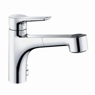 KLUDI MIX Multi-Spültischarmatur DN 15 herausz. Brause Geschl. Hebel chrom, 329450575 329450575