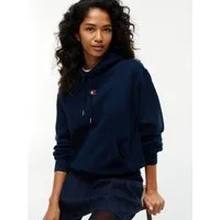 Tommy Jeans Kapuzensweatshirt TJW BADGE HOODIE EXT Baumwollmischung